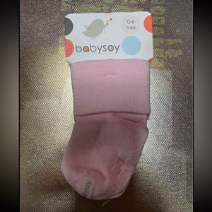 BRAND NEW BABY SOY PINK BABY GIRL SOCKS SIZE 0 to 6 Months
